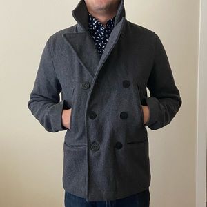 Gap Grey Peacoat